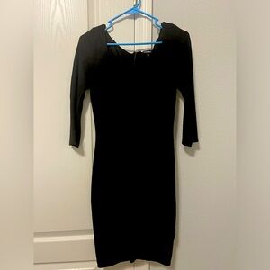 Express Business Casual Dress Very Thick with Slip inside 3/4 Sleeve Size XS